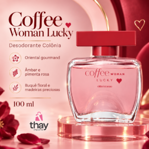 Coffee Woman Lucky Desodorante Colônia 100 ml