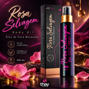 Rosa Selvagem Body Oil com Óleo de Rosa Mosqueta