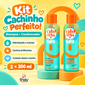 Kit Oh My! Kids Cachinho Perfeito — Shampoo + Condicionador