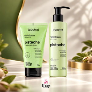 Kit esfoliante mais hidratante pistache Labotrat