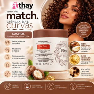 Creme para pentear 450 ml ciência das curvas