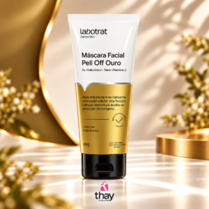 Máscara facial peel off ouro