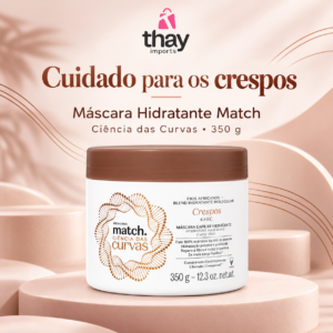 Máscara capilar hidratante crespo