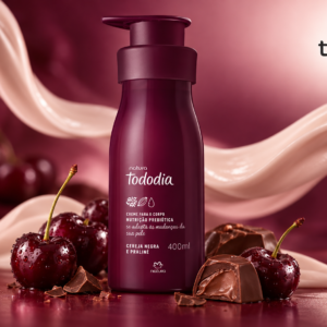 Hidratante 400 ml cereja negra e praliné