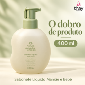 Sabonete líquido mamãe bebê em dobro 400 ml