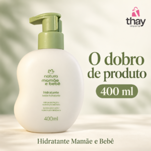 Hidratante mamãe bebê em dobro 400 ml