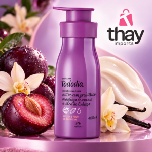 Hidratante ameixa e flor de baunilha 400 ml