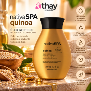 Óleo quinoa 200 ml nativa spa