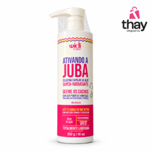 Ativando a juba gelatina capilar super hidratante widi care 500 g