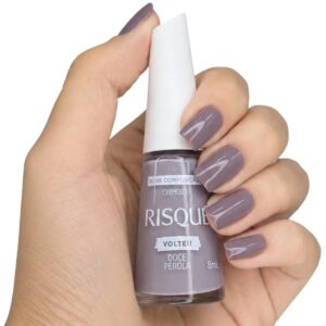Esmalte doce pérola risque